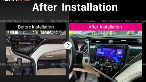 Màn hình DVD Android liền camera 360 Toyota Camry 2020 - nay | Fujitech 360 